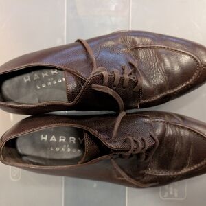 Harry's of London Dark Brown Leather Oxfords